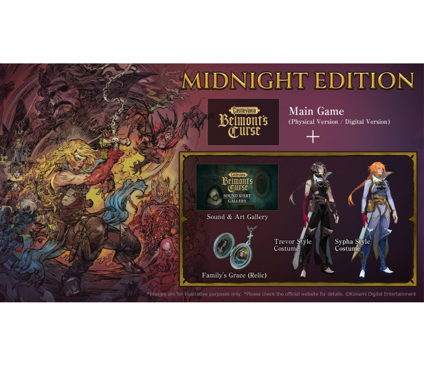 Switch Castlevania: Belmont's Curse Midnight Edition - 1503911 - zdjęcie 2